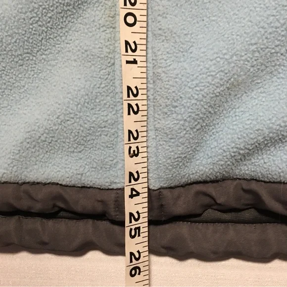 Free country full zip soft shell Jacket blue & Grey LG - Picture 6 of 14